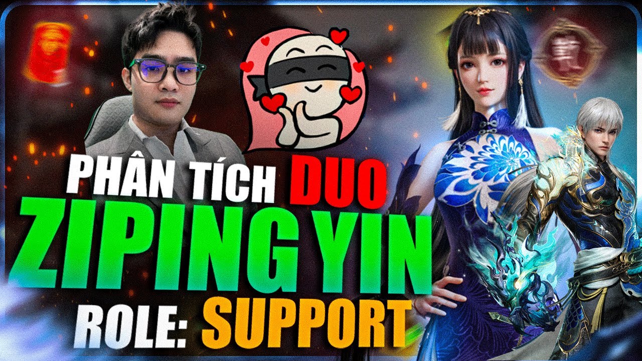 [Phân Tích] Ân Tử Bình, Yin Cách Chơi Support DUO Team Kylin | Naraka Hoàng Kunka Thực Chiến