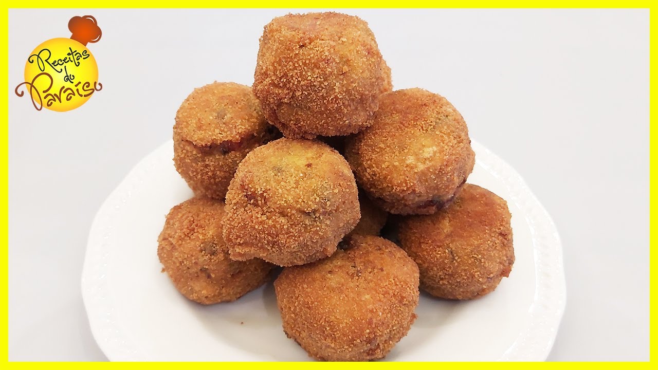 CROQUETES DE ALHEIRA E MAÇÃ  | 🍎  Receitas do Paraíso