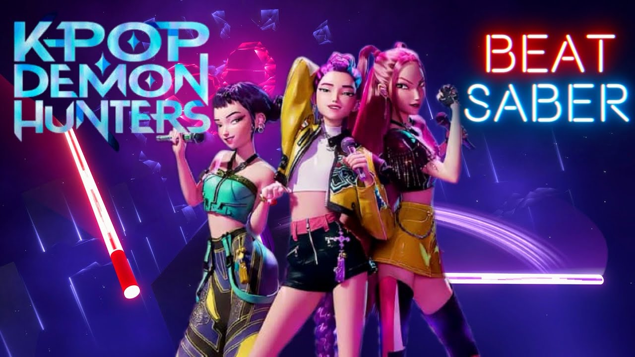 K Pop Demon Hunters in Beat Saber!