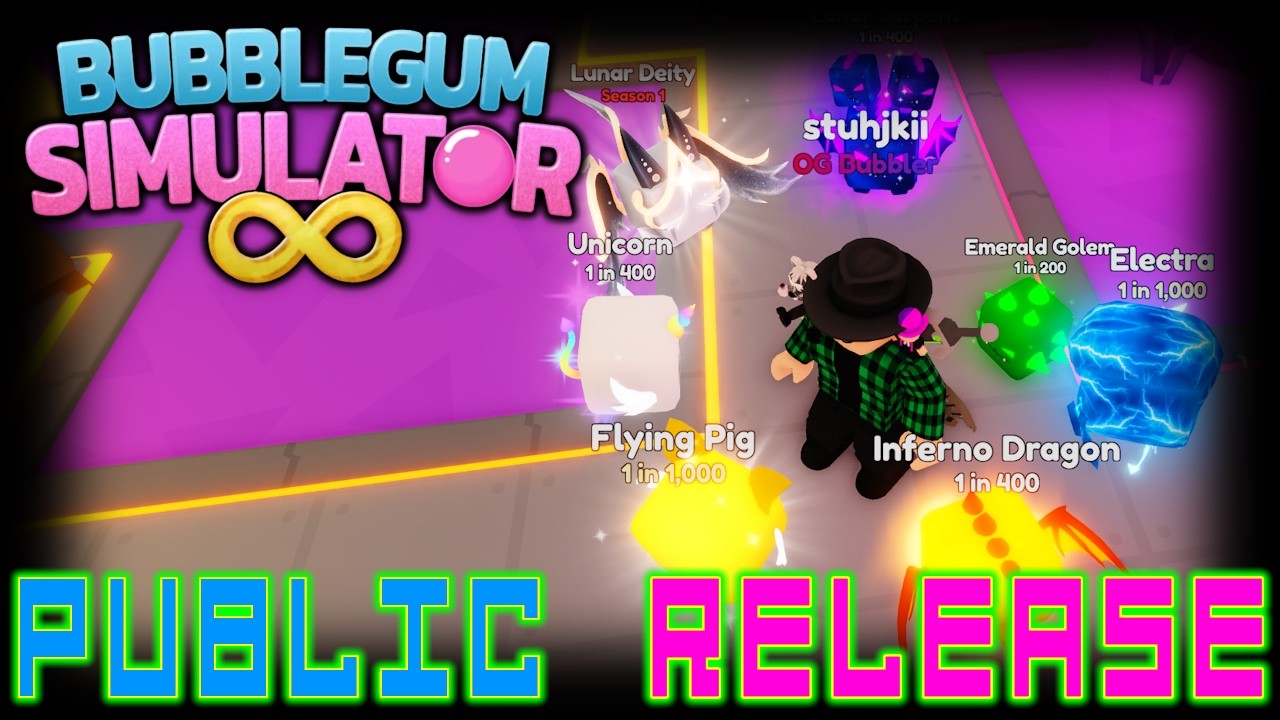 BUBBLEGUM SIMULATOR INFINITY IS FINALLY HERE!!!!!!!!!!!!!!!!!!!!!!!!!!!!!