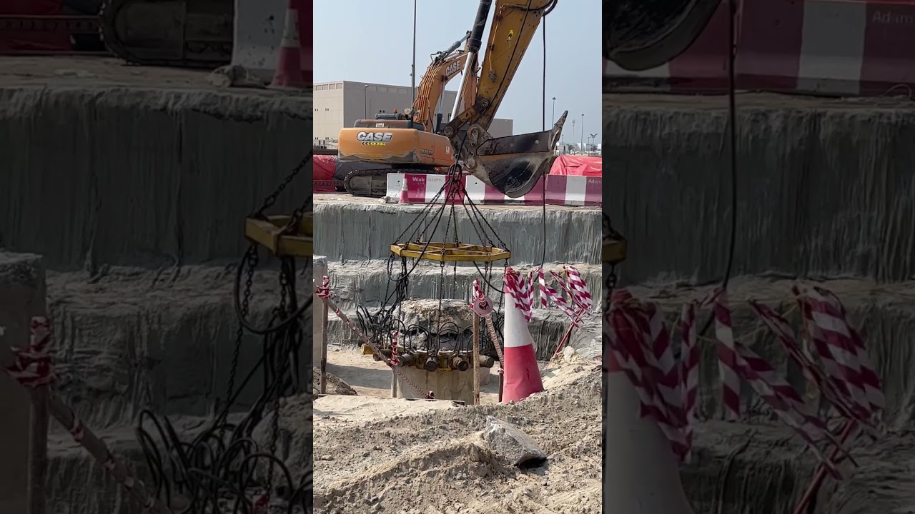 Pile cutter / breaker video