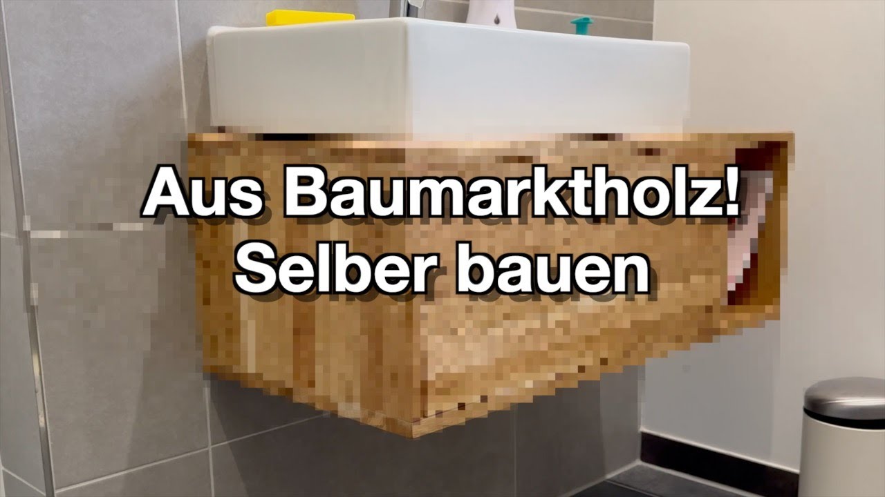 Bad Unterschrank selber bauen