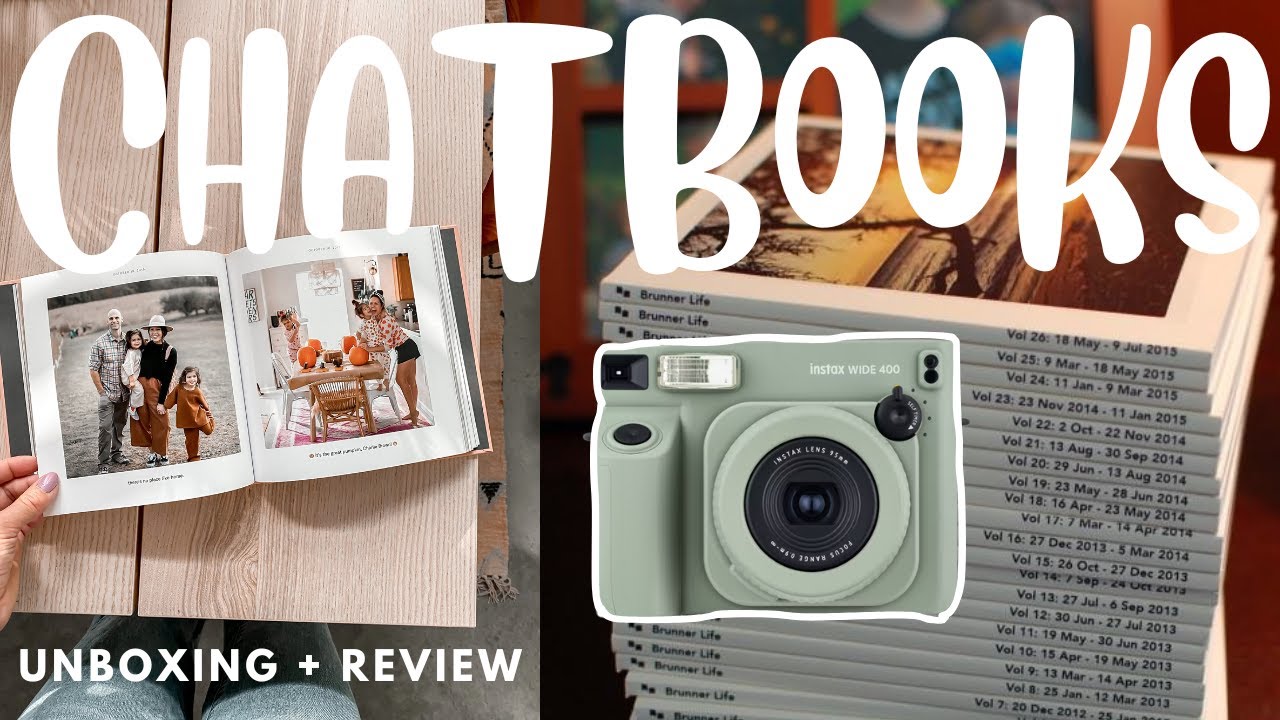 CHATBOOKS UNBOXING, REVIEW & TUTORIAL || photo book tips and ideas