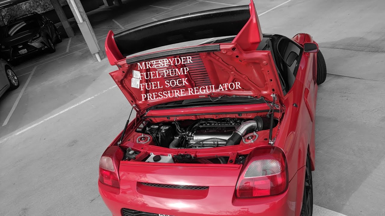 MITCH DORE | MR2 Spyder FUEL PUMP, Sock, & Pressure Regulator Install