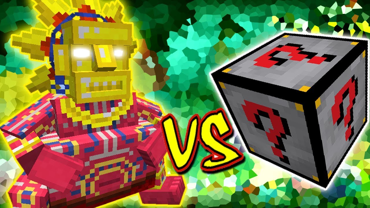 DEUS SOL VS. LUCKY BLOCK DARK (MINECRAFT LUCKY  BLOCK CHALLENGE SUN)