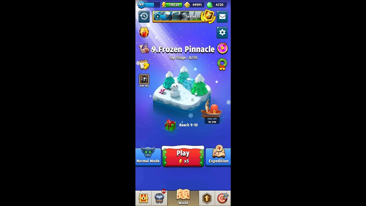 Archero: 9. Frozen Pinnacle
