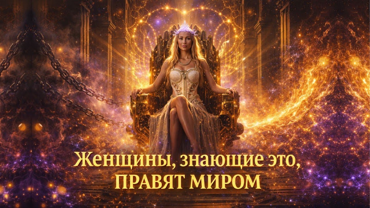 СМОТРИ НЕМЕДЛЕННО! Секретная ФОРМУЛА власти женщин, которую скрывали 3000 лет!