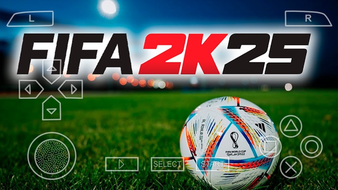 FIFA 2K25 MOBILE (PPSSPP) CÂMERA PS4 GAMEPLAY | MOD EA FC 2024 OFFLINE PSP 🔥