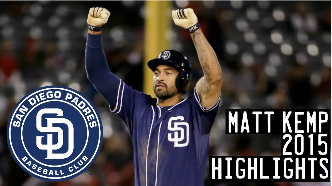 Matt Kemp | 2015 Padres Highlights HD