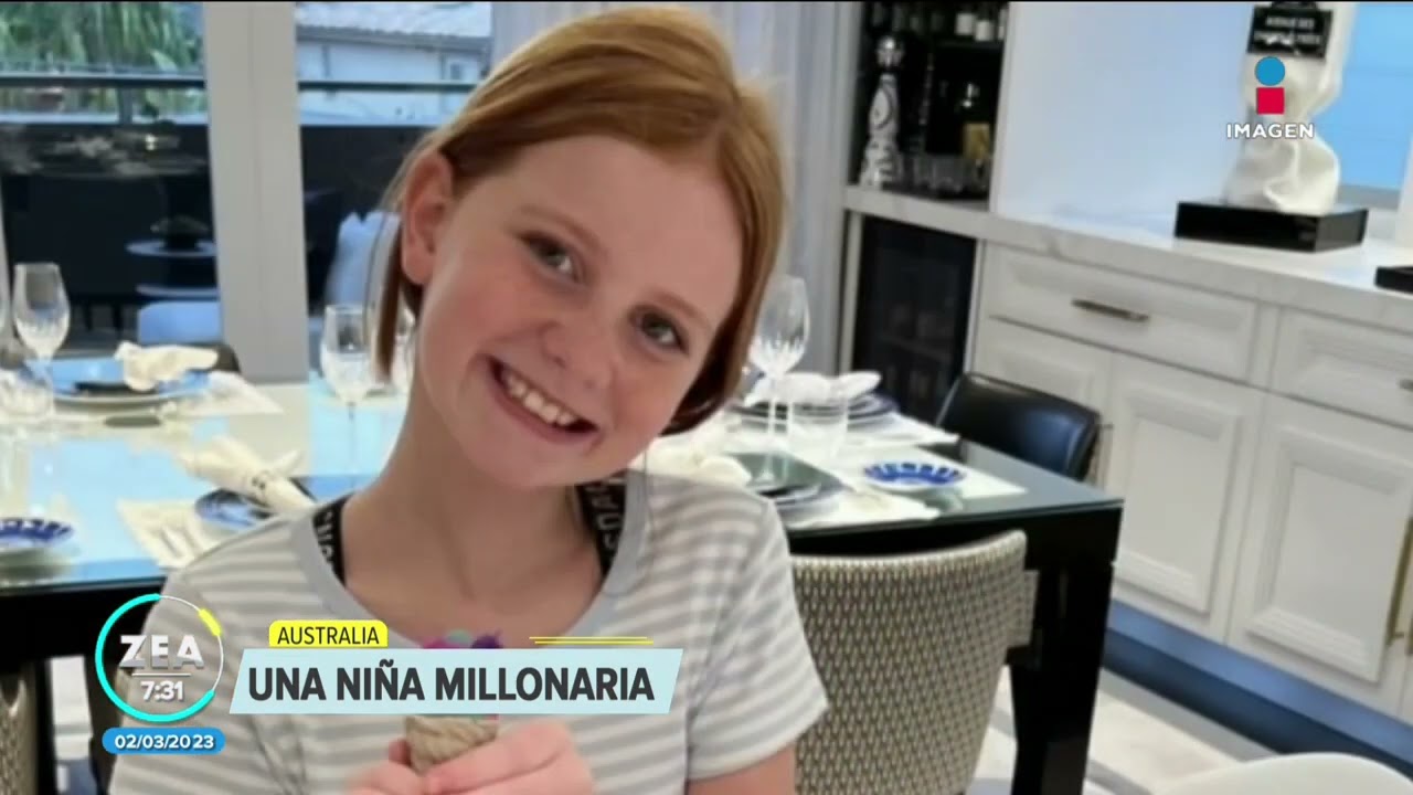 Niña australiana de 11 años se convierte en empresaria | Noticias con Francisco Zea