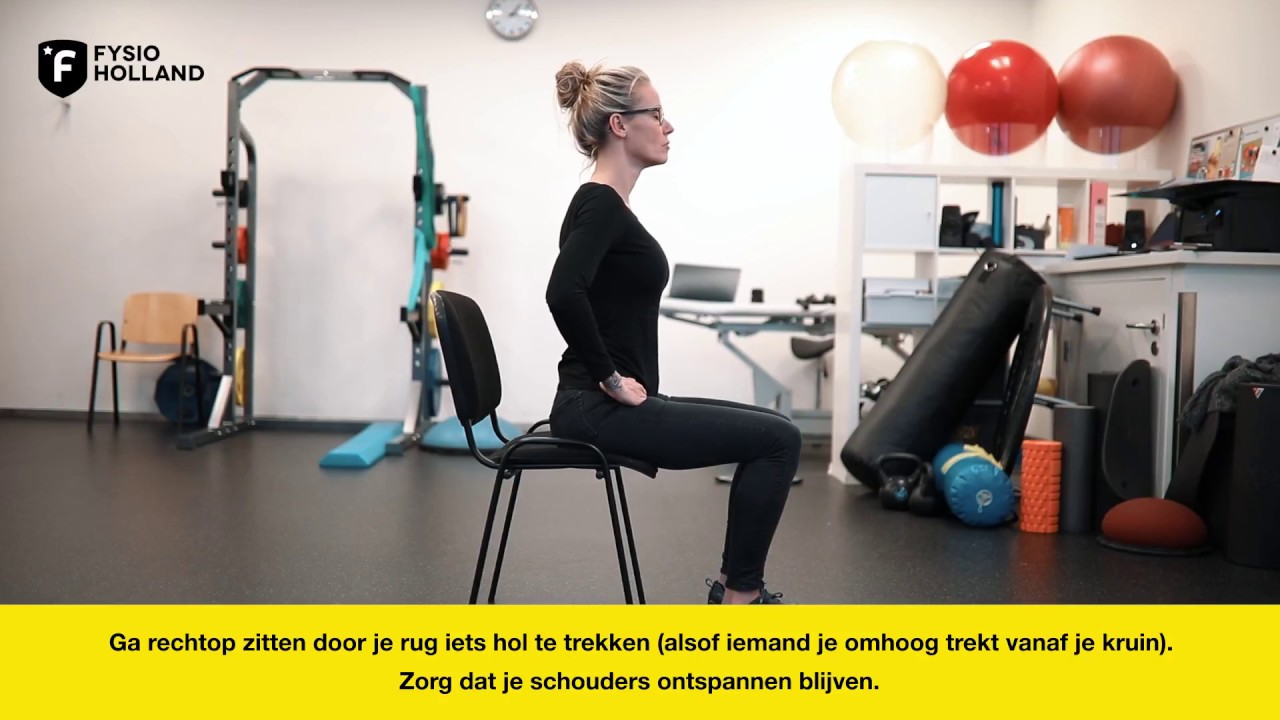 Zeven oefeningen voor minder rugpijn tijdens het werk