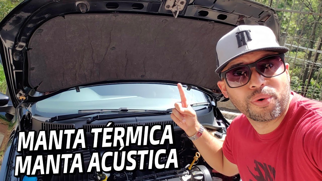 Instalação FORRO DE CAPÔ Manta térmica e Acústica FOX SPACEFOX Trainmec