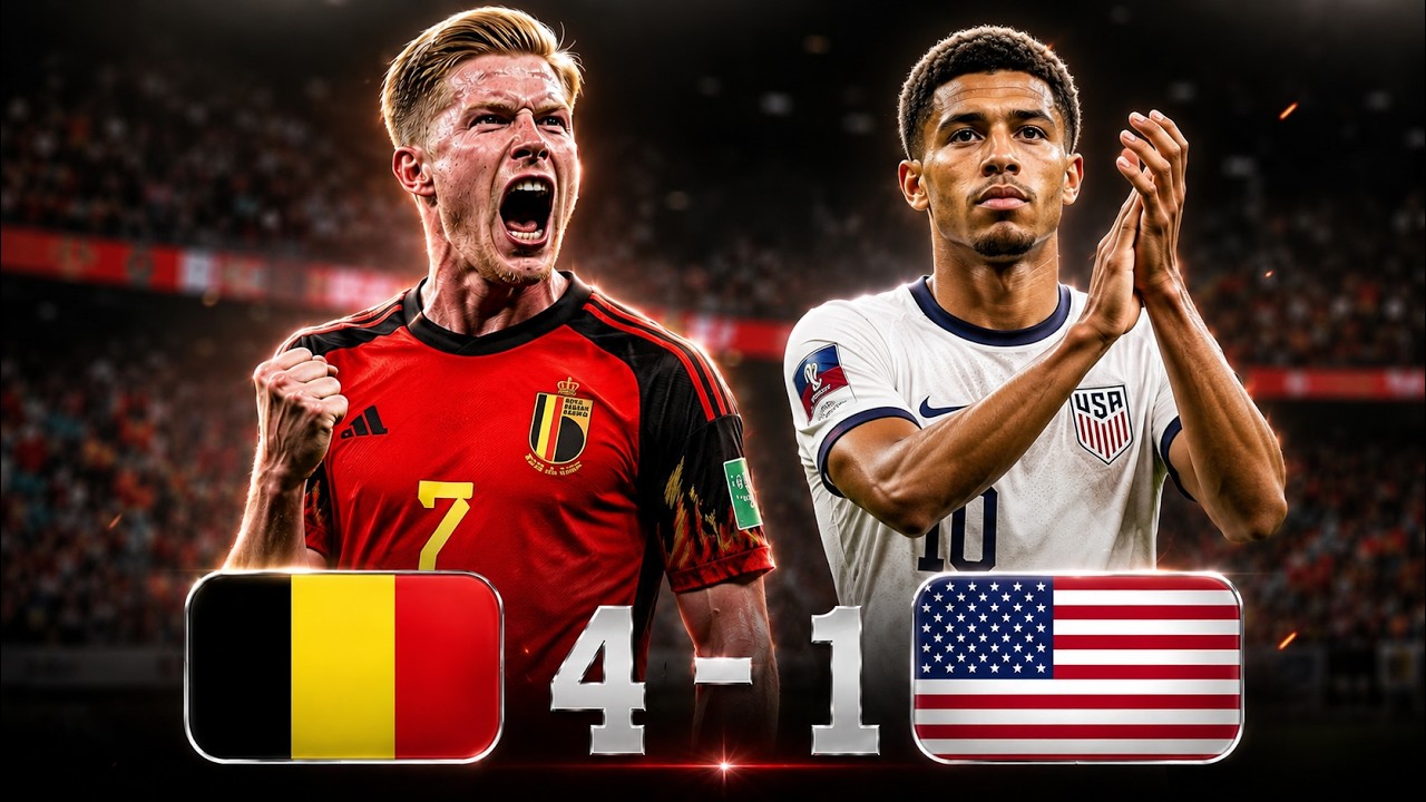 Highlights | Belgium 4-1 USA | FIFA World Cup 2026&trade;