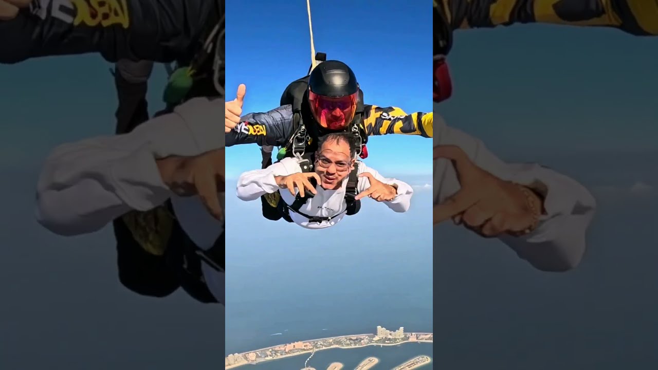 skydiving experience at skydive dubai booked at headout best moment in the sky for RV.