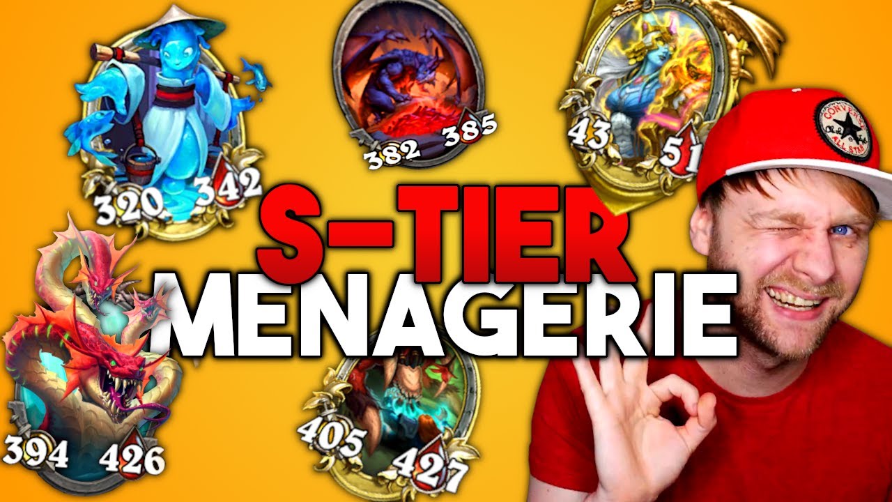 ENDLICH! Zauber Menagerie für gigantische Stats - Hearthstone Schlachtfeld gewinnen