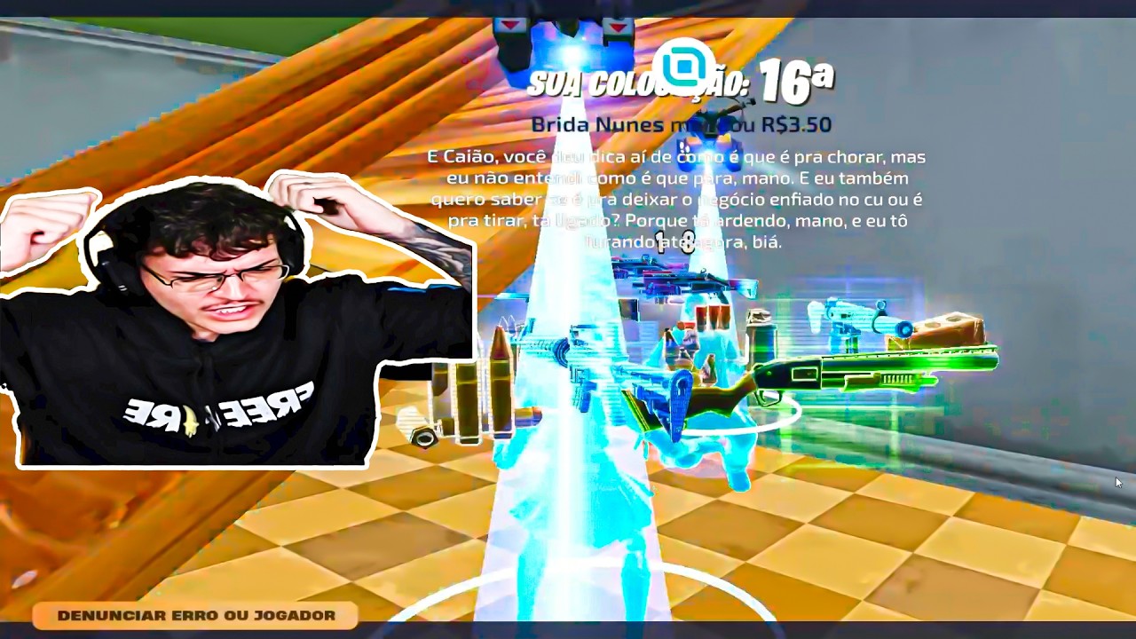O MAIOR RAGE DO CAIOX | FORTNITE