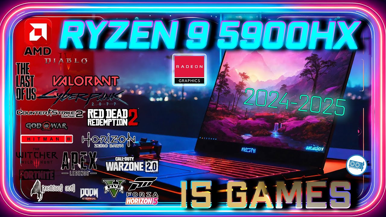 | Ryzen 9 5900HX |  VEGA 8 in 15 GAMES in 2024