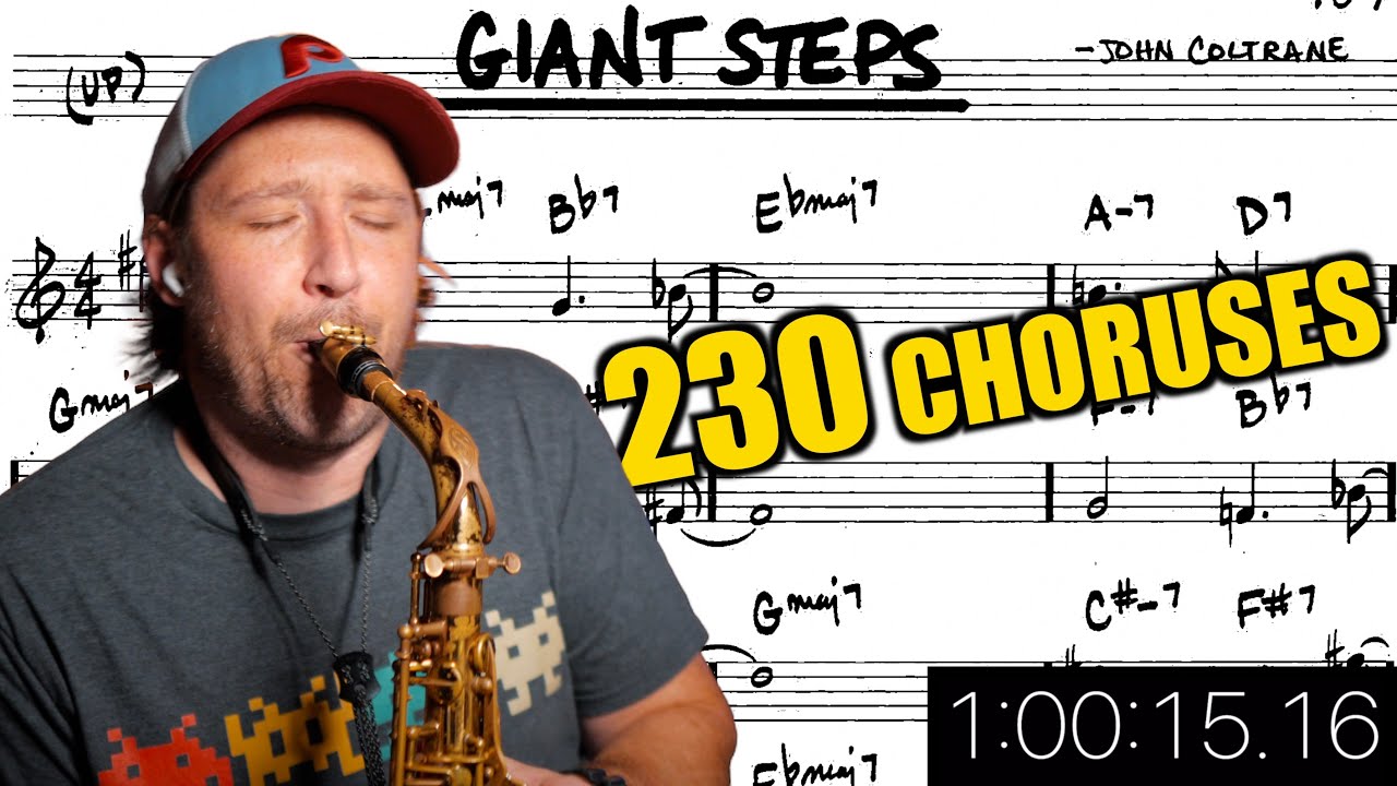 I Played GIANT STEPS for an HOUR! (yes, really)