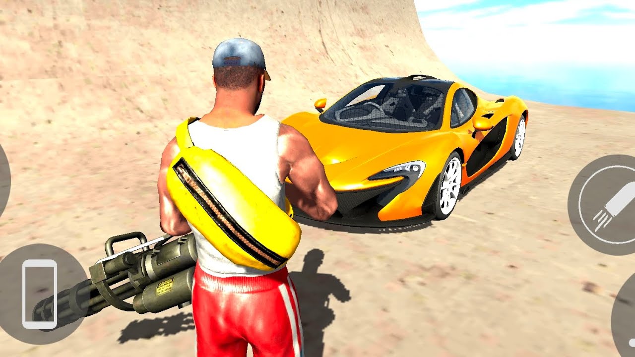 Franklin Driving The Most Luxury Car in Indian Bike Game 🎮 He Stunts on Mega Ramp #Bike #game 