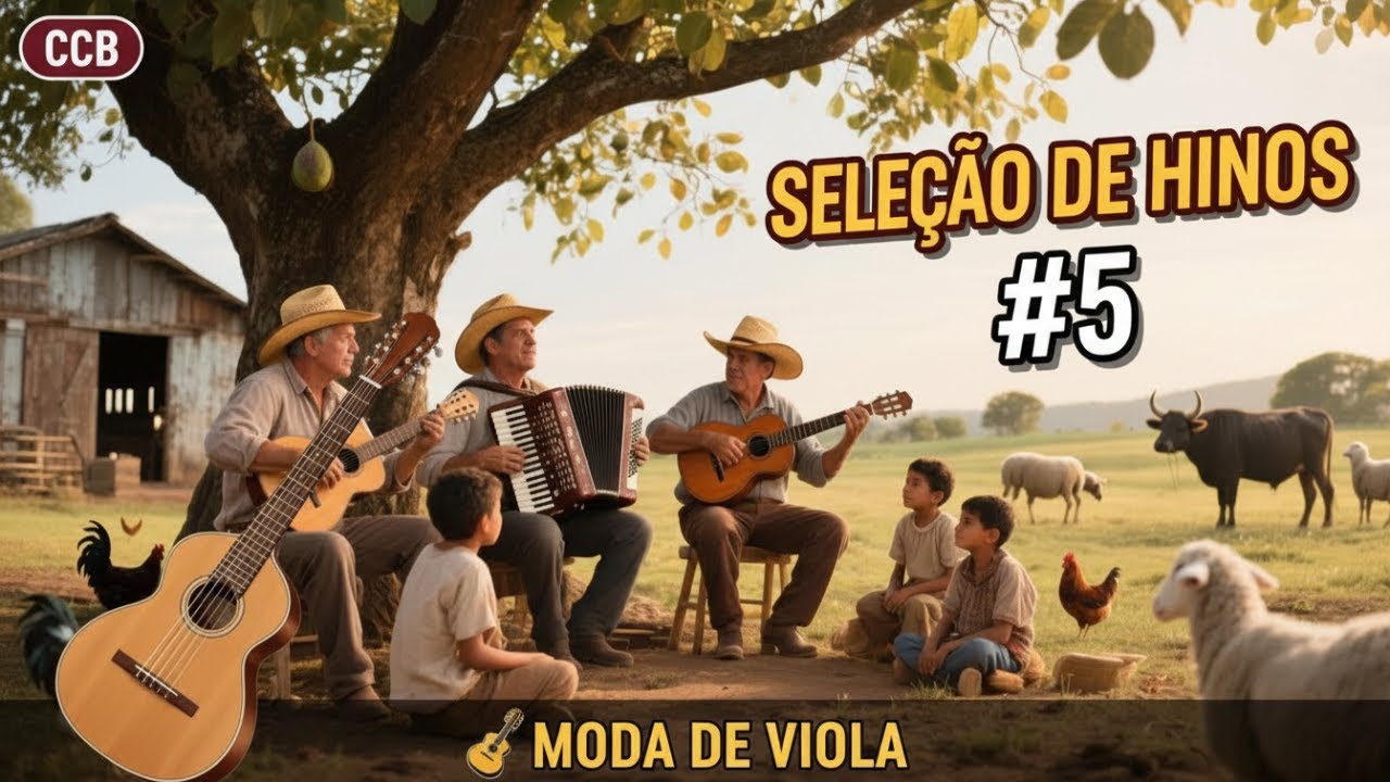 10 Hinos CCB | Moda de Viola |  que vão esquentar seu coração
