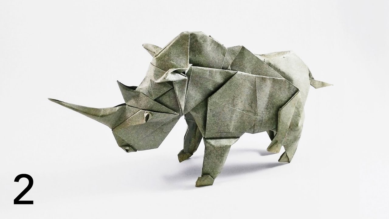 Origami Rhino by Pham Hoang Tuan - Part 2