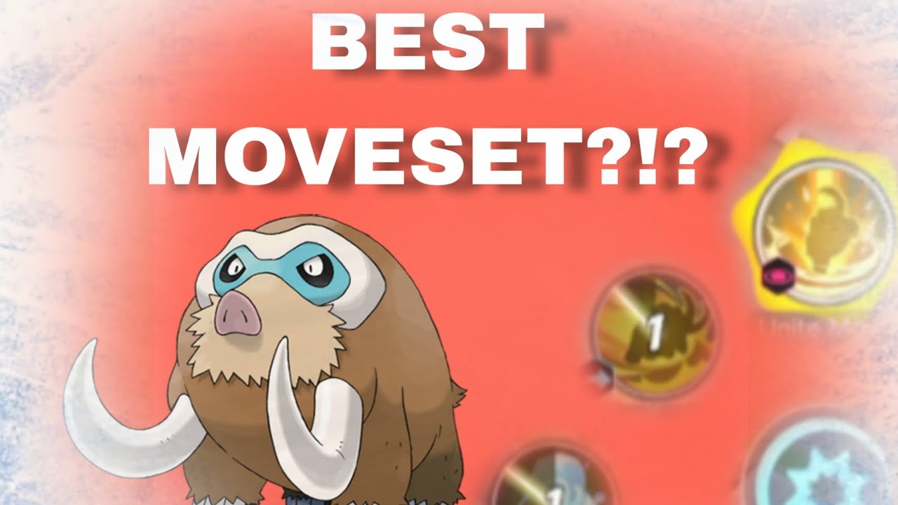 MAMOSWINE HAS THE BEST UNITE MOVE | Pokemon unite | #7