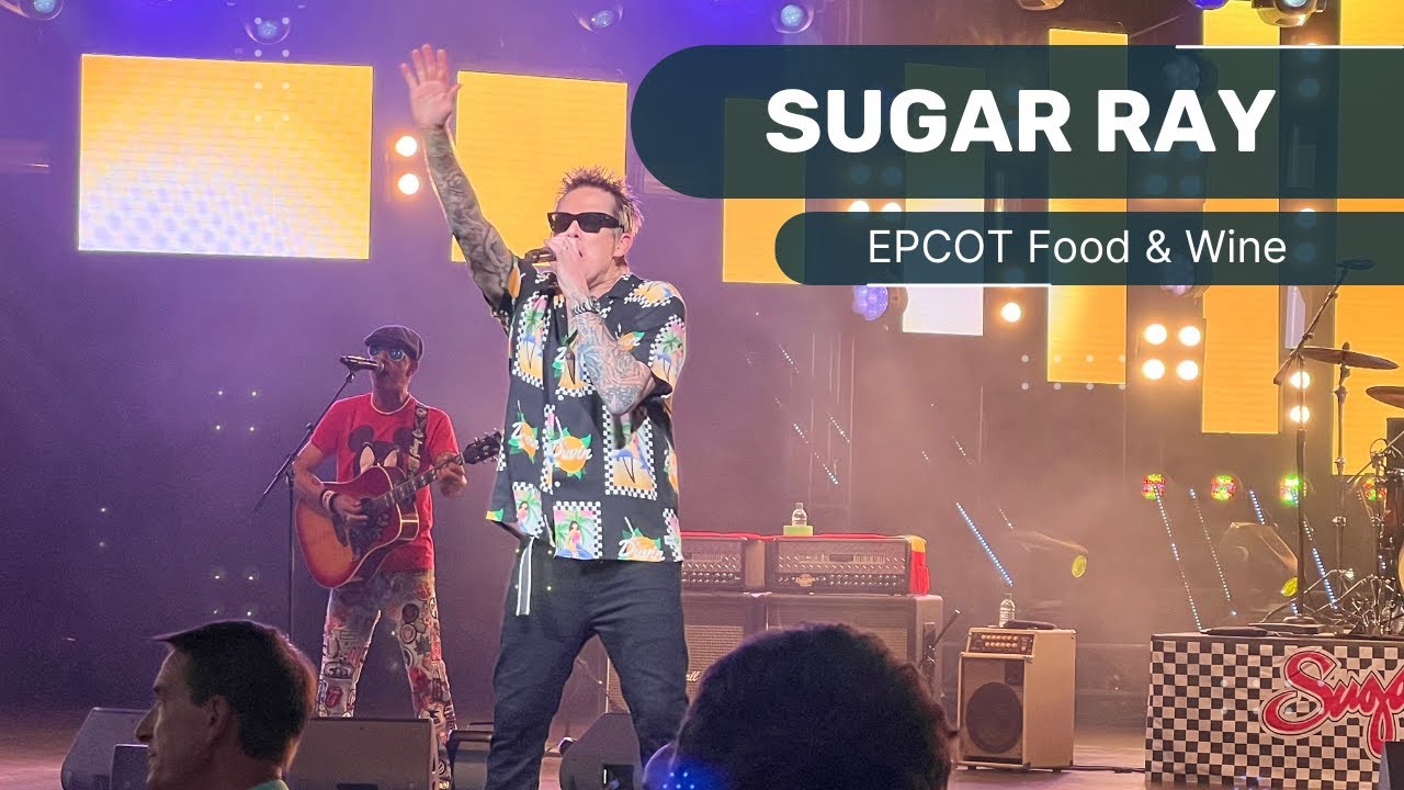 Sugar Ray Performing Live at EPCOT | Food & Wine | Eat to the Beat 2023