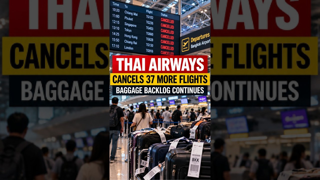 Thai Airways Cancels 37 More Flights