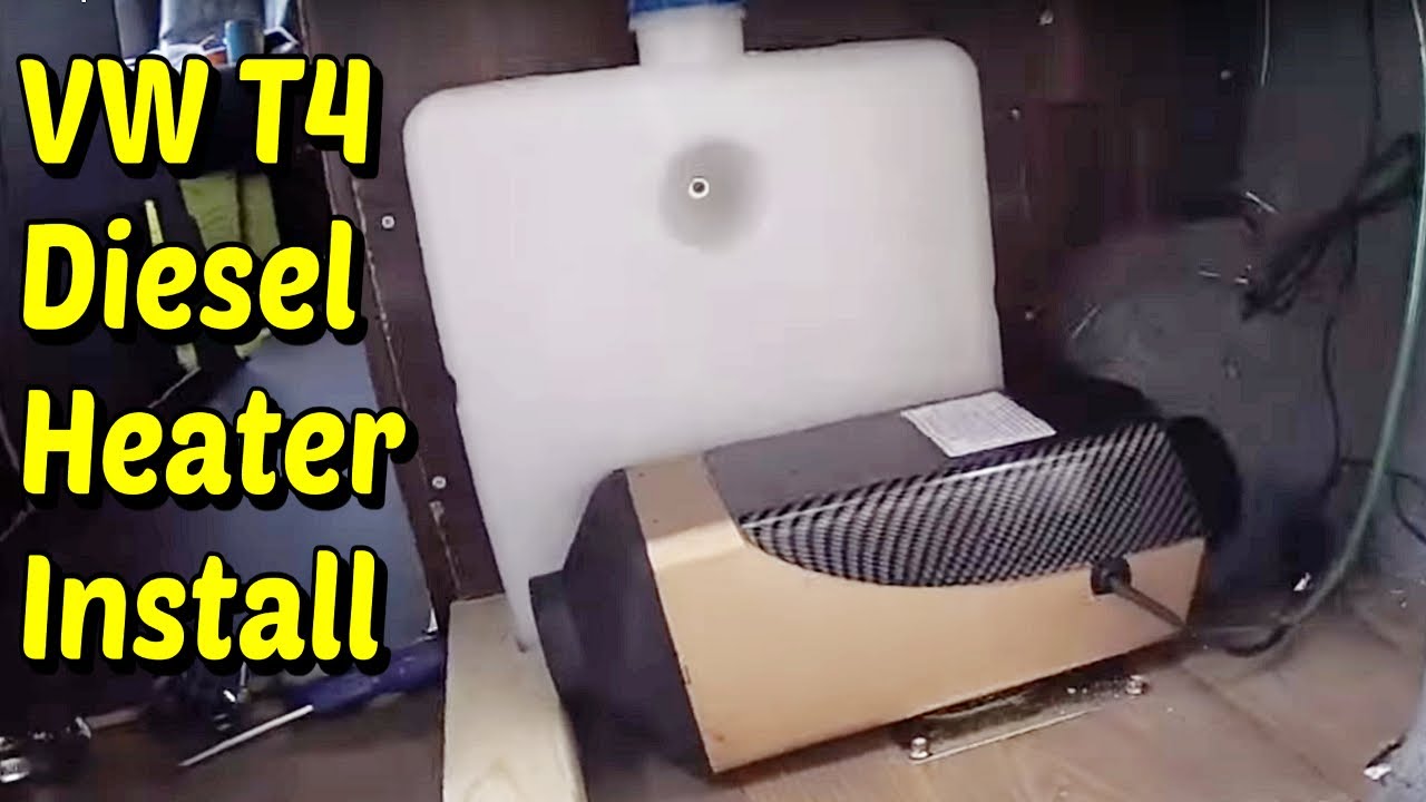 VW T4 Campervan Diesel Heater Installation