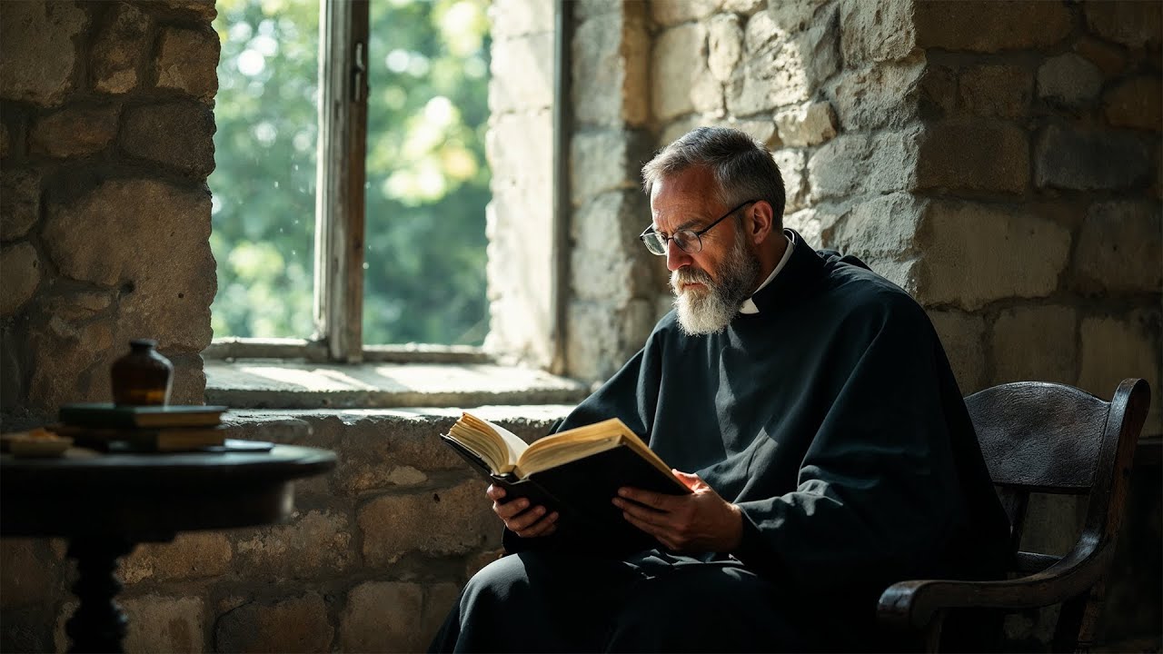 🌙 Gregorian Chant for Sleep & Relaxation — Sacred Shelter Under His Wings ✝️🕯️