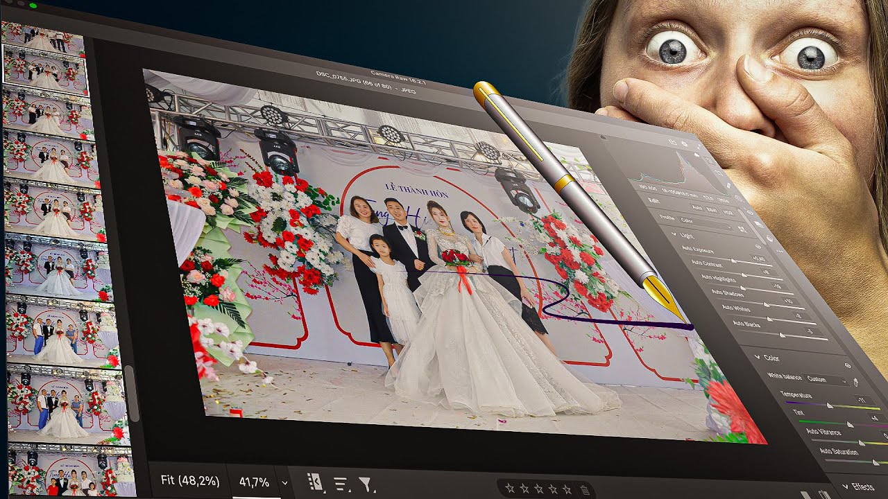 Chỉnh sửa ảnh HÀNG LOẠT bằng CAMERARAW trong PHOTOSHOP P2 - Hải Nguyễn Media