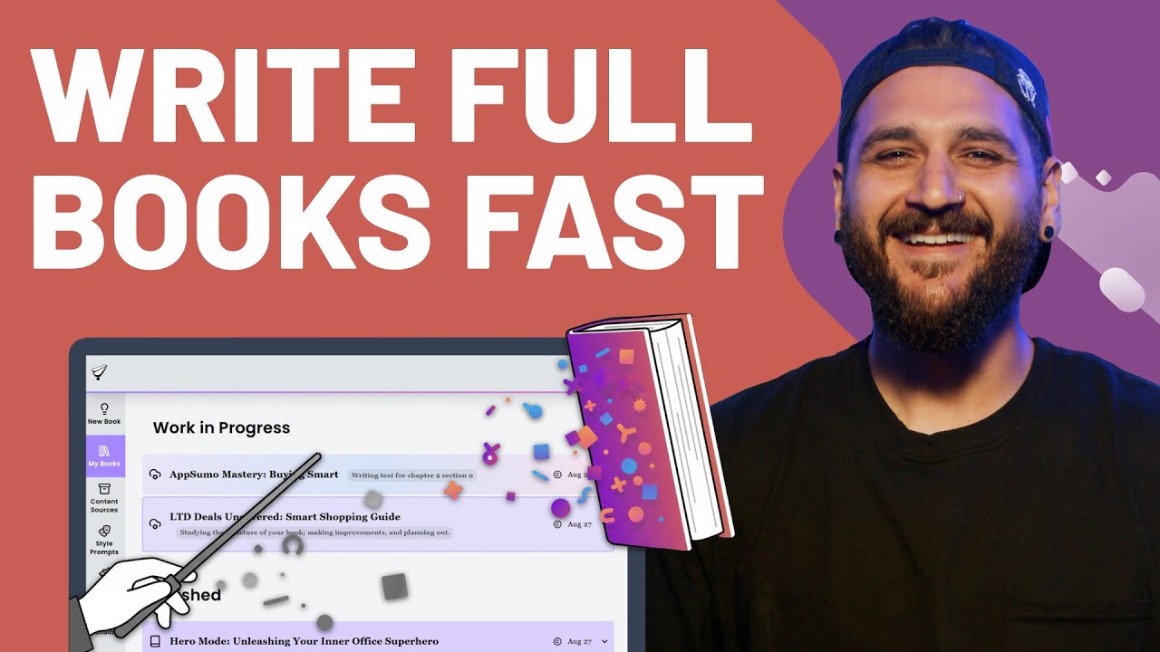 Write Non-Fiction Books Faster Than Ever with Youbooks