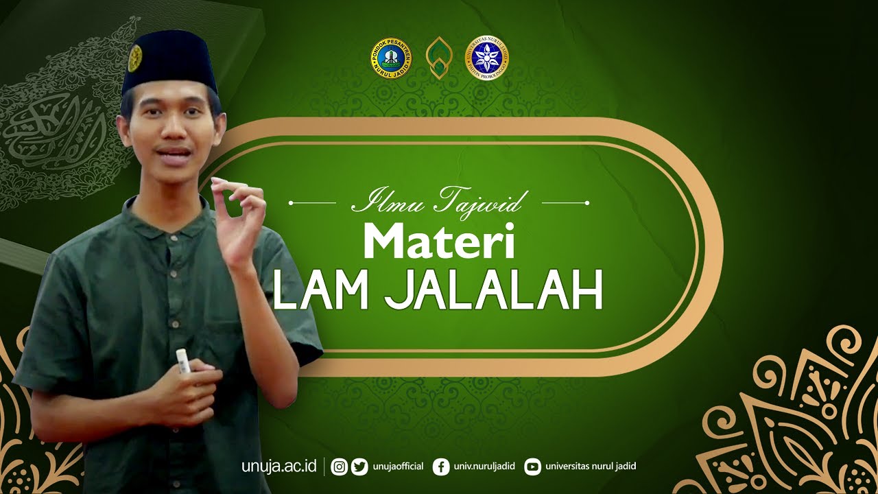 BELAJAR TAJWID  MATERI LAM JALALAH