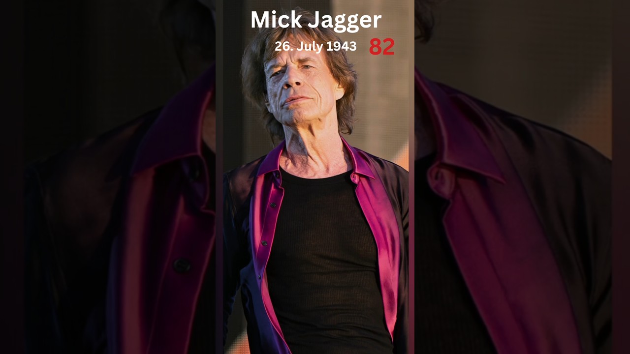 26.7. Happy birthday Mick Jagger! 