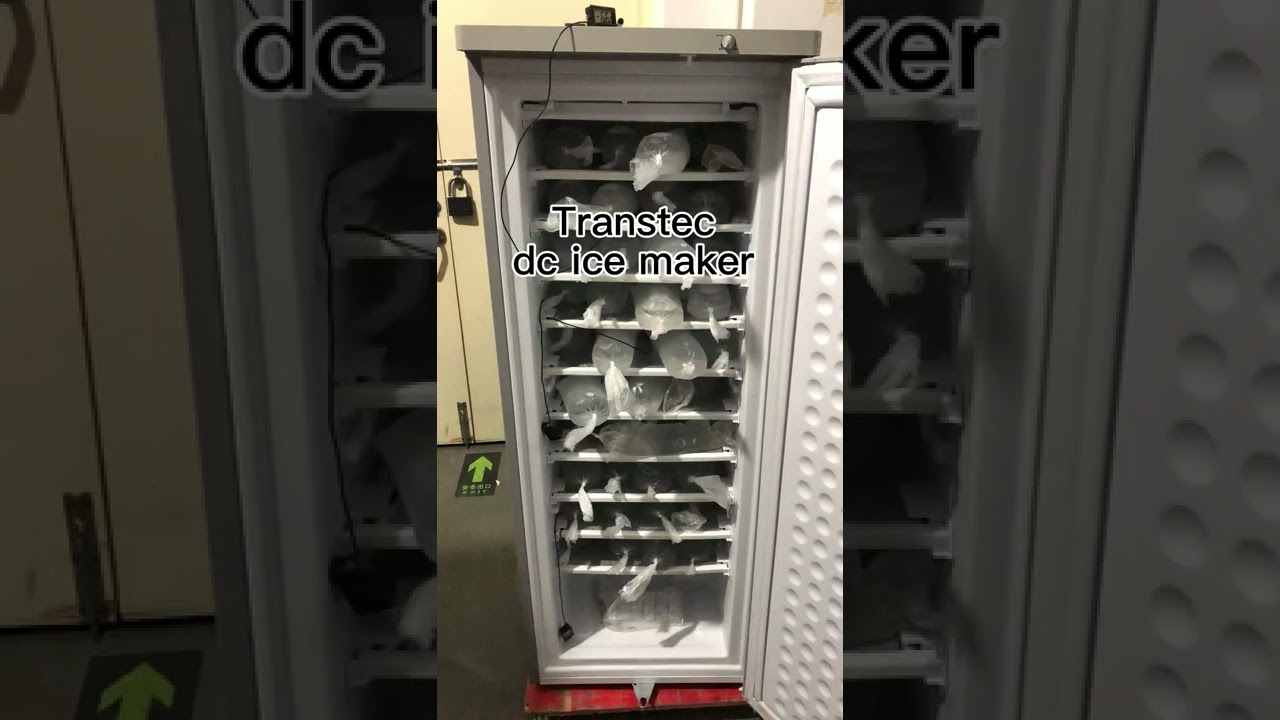 dc ice maker #dcac #solarpower #iceblock #solarfreezer #solaireenergie #sunpower #cleanpower