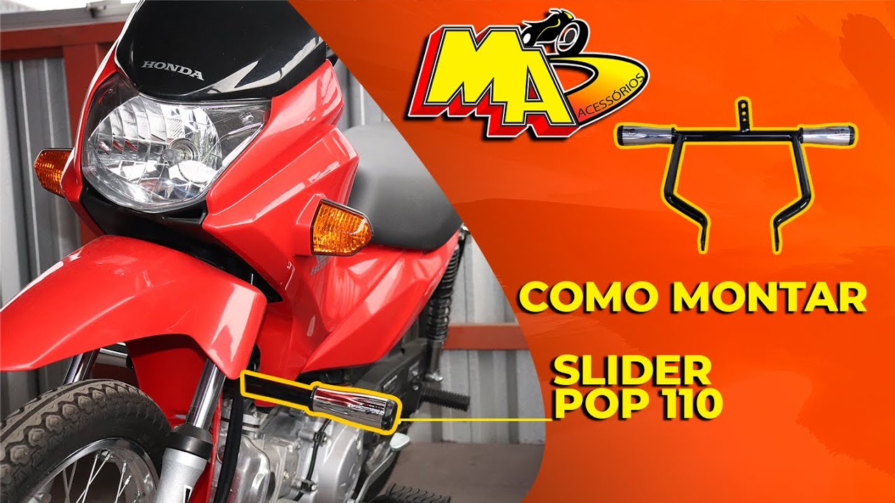 Instalação Slider M.A POP110