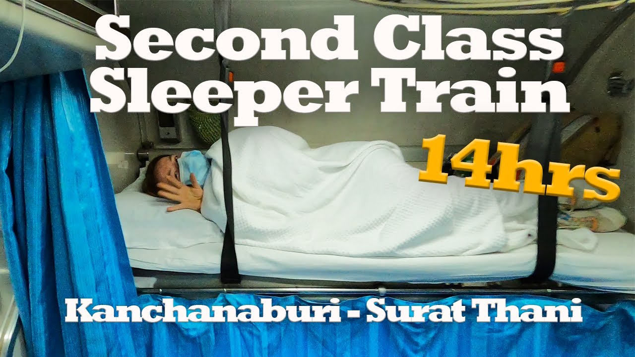 Our First Overnight Sleeper Train in Thailand! (2nd Class, What's it like?)