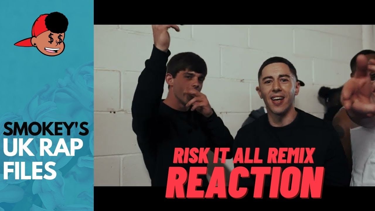 American Rapper First Time Hearing - Jordan Risk It All (REMIX) (UK Rap Reaction)