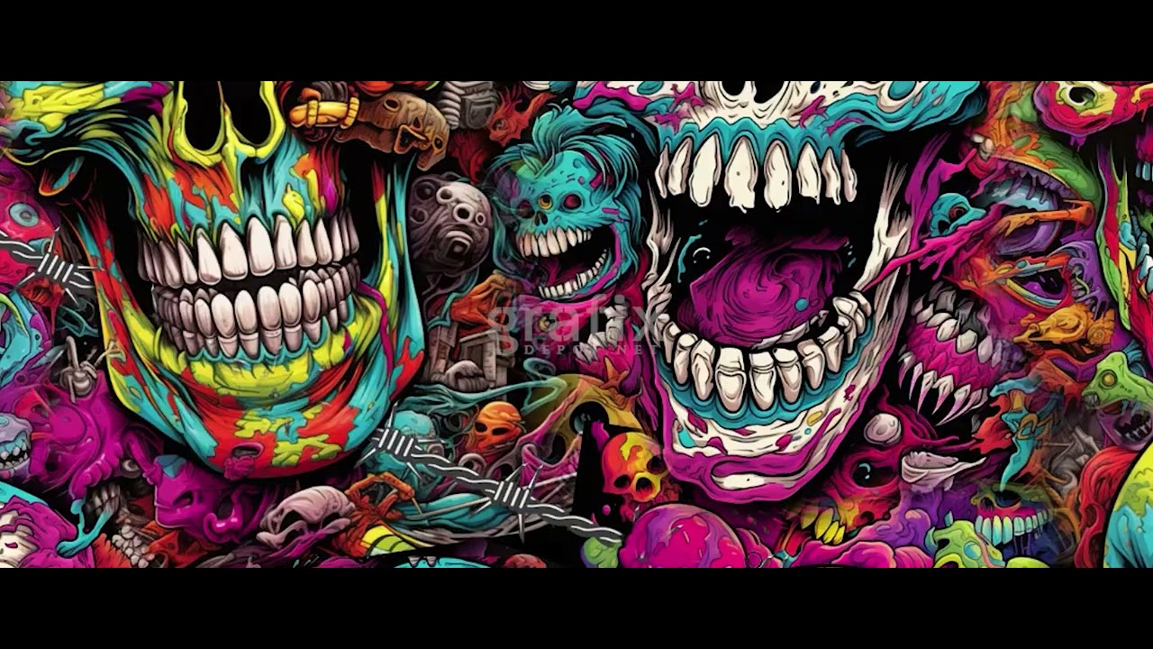 New Boat Wrap Design Available Now — Skulls + Barbed Wire!