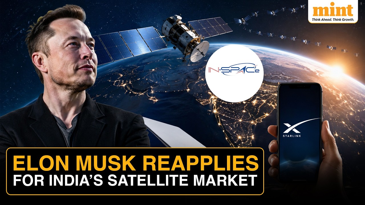 Musk's Starlink Reapplies For India Approval of Satellite Network With Direct-To-Device Connectivity
