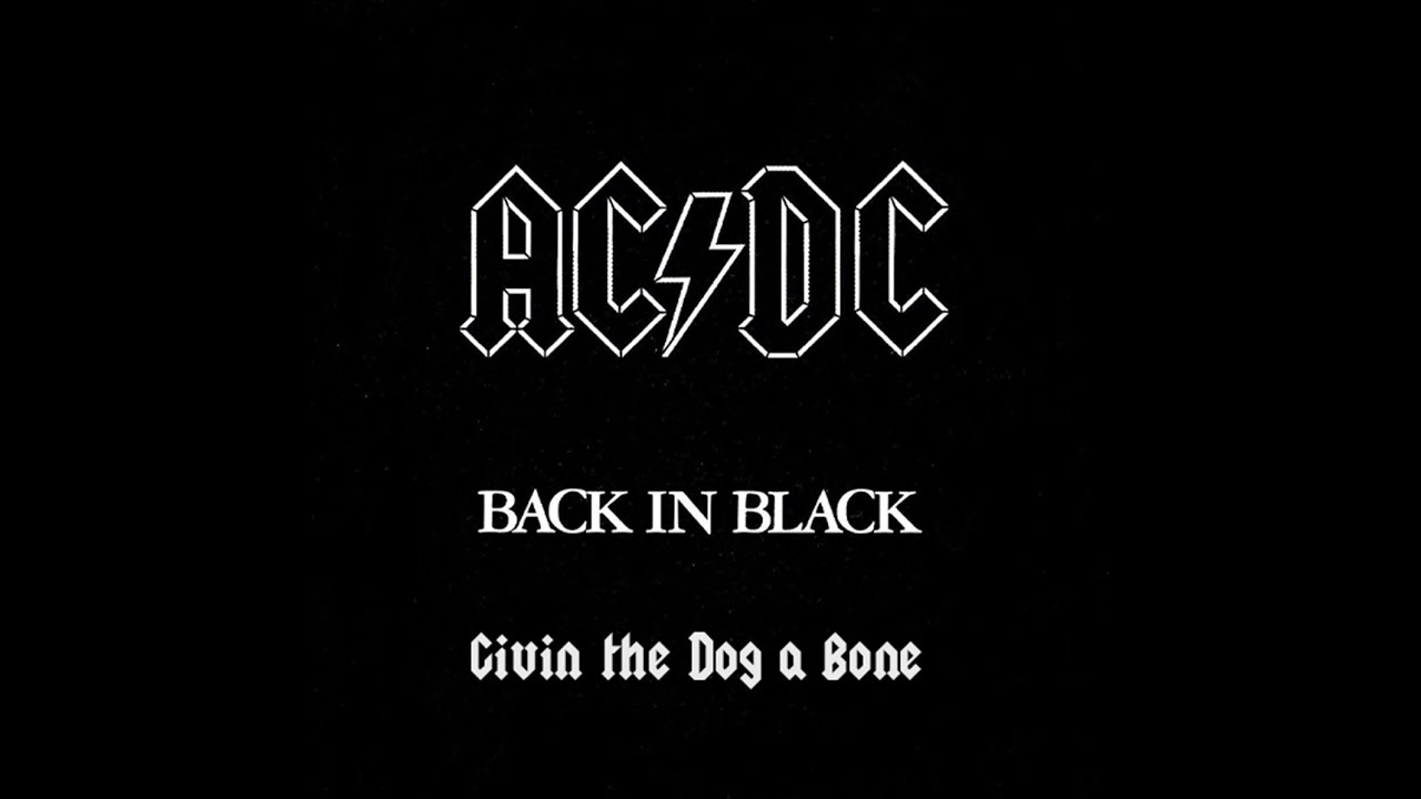 ACDC - GIVIN THE DOG A BONE Guitar Backing Track with Original Vocals