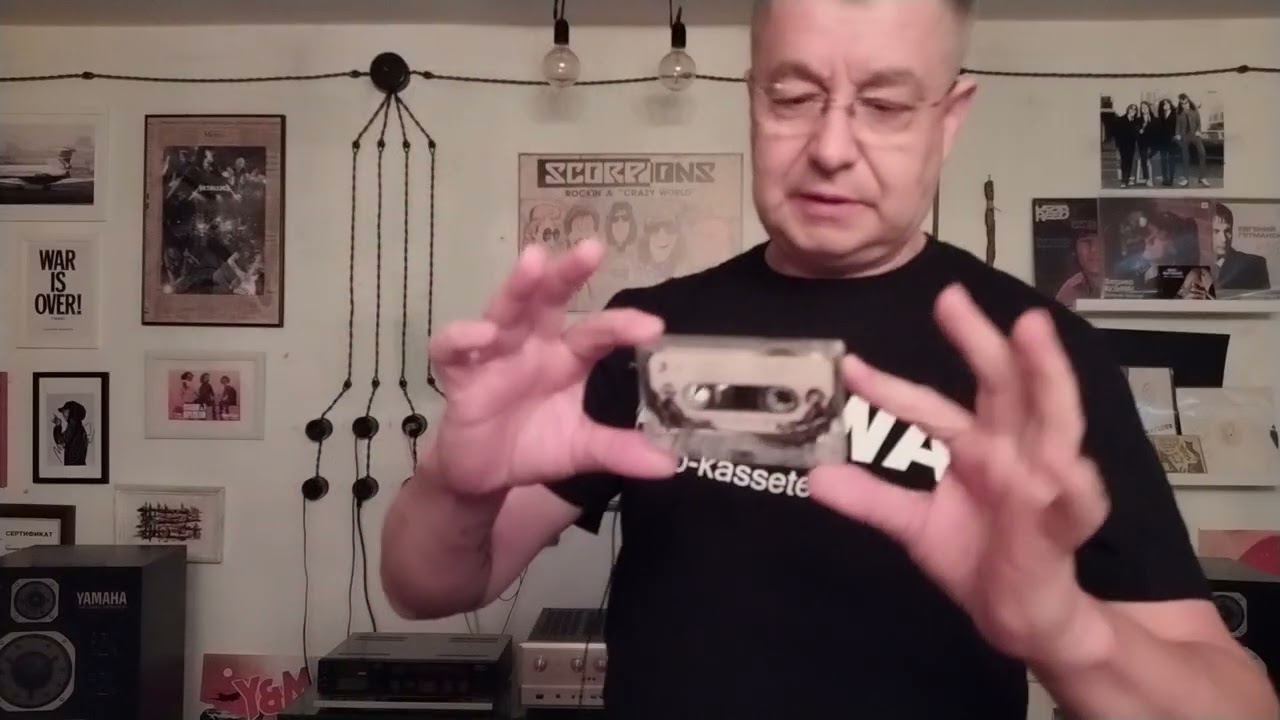 Распаковка и тест новодельных китайских кассет Duft Punk, Nirvana и с бобинками