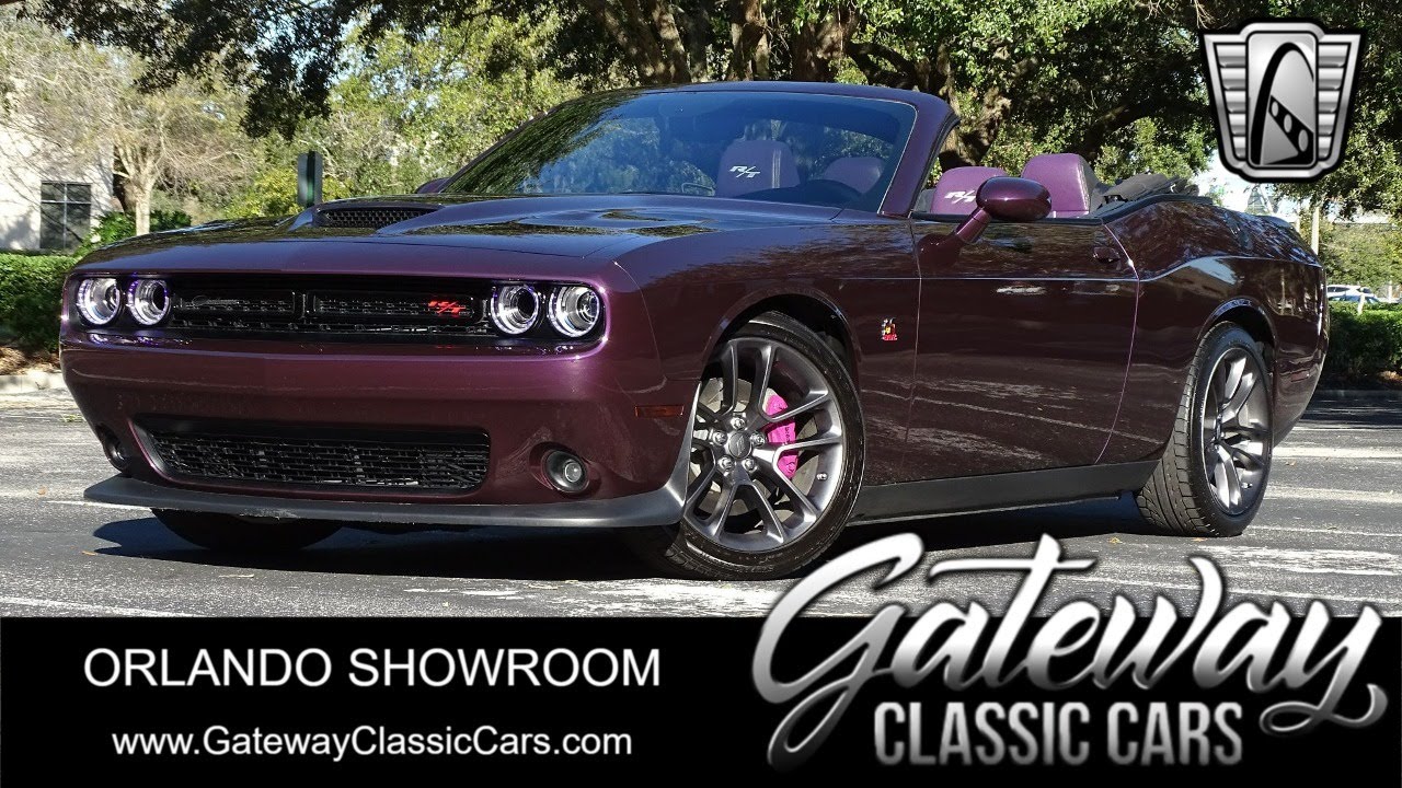 2020 Dodge Challenger Scat Pack Custom Convertible For Sale Gateway Classic Cars of Orlando #2051