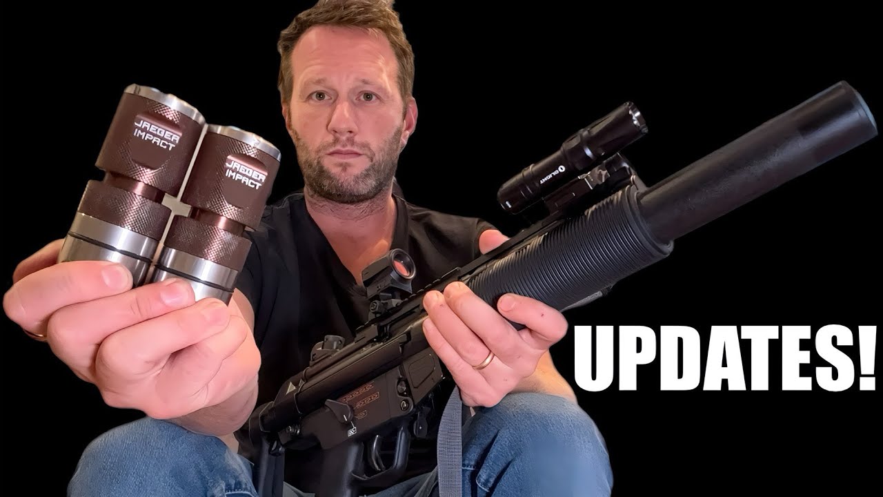 Обновление из поездки! Установка фонаря на мой MP5SD6 + Тестирование высокоточных ударных гранат ...