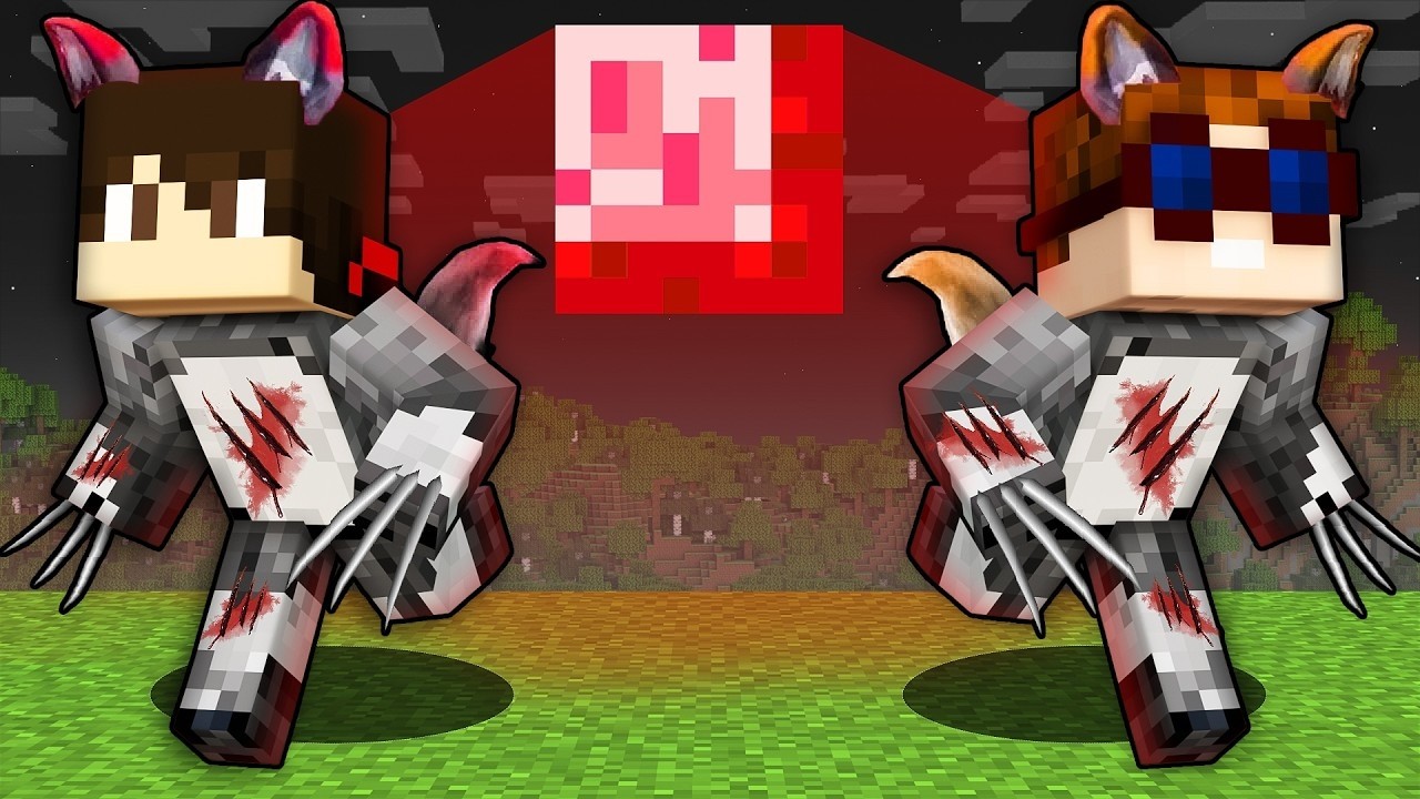 WIR VERWANDELN UNS zu MOBS in Minecraft...