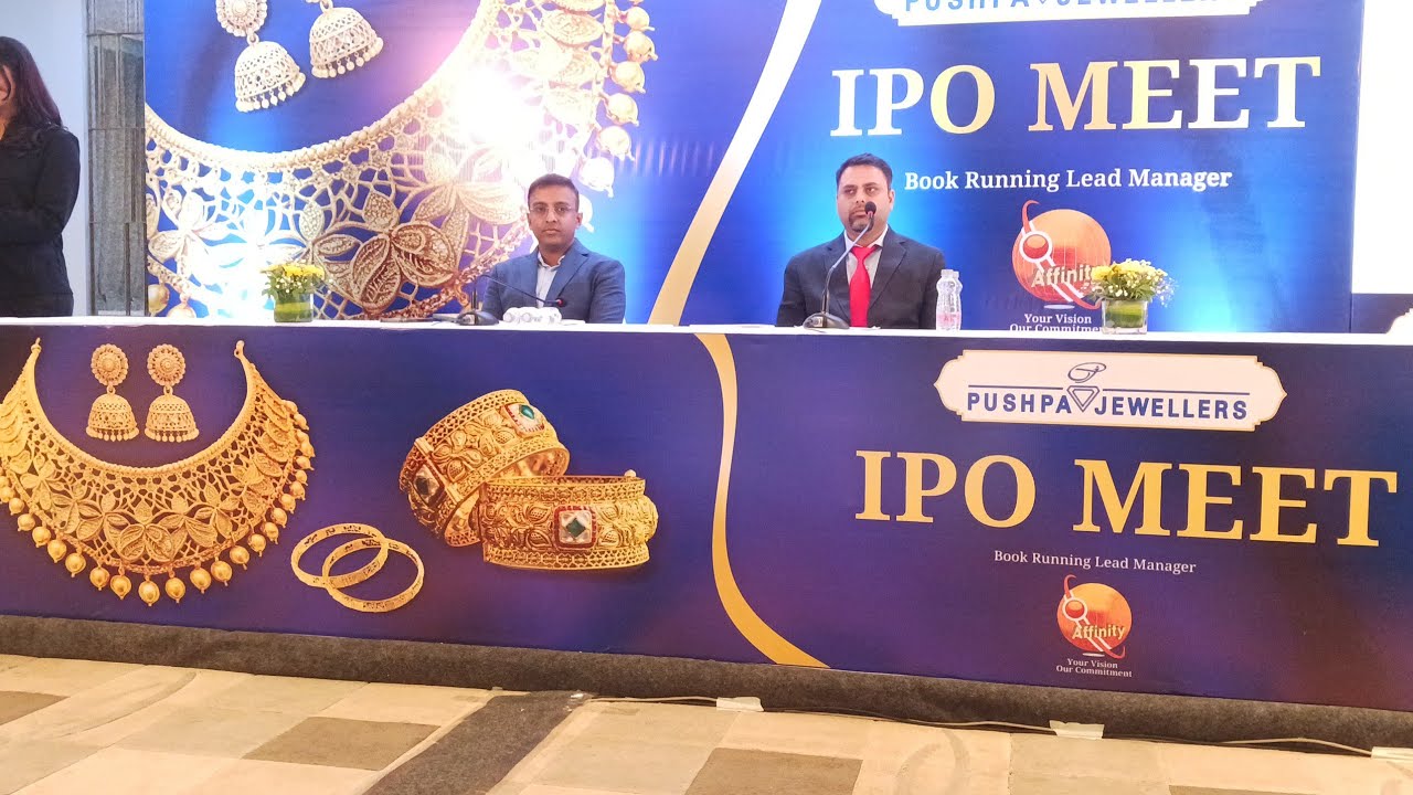 Pushpa Jewellers Limited  Press Conference to announce the launch of its Initial public Offering
