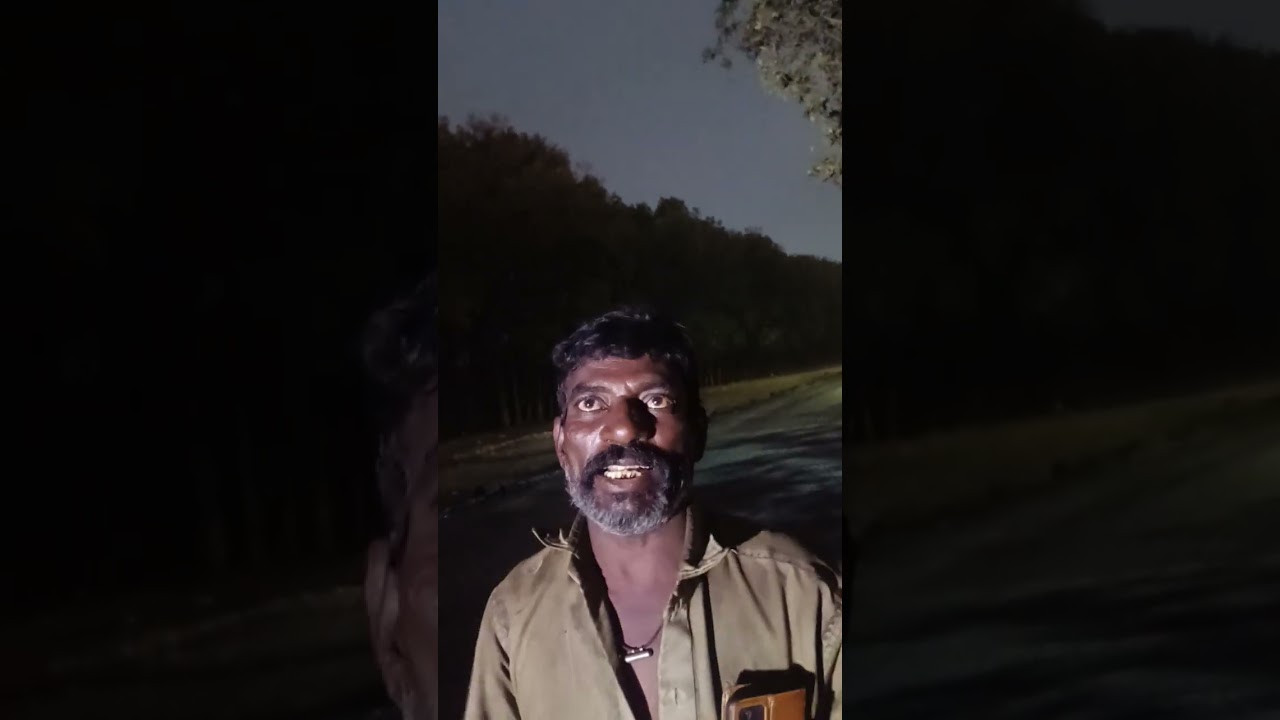 👆see the situation today morning found at Gangavaram Port Road, near Gate 🥲13/03/2026