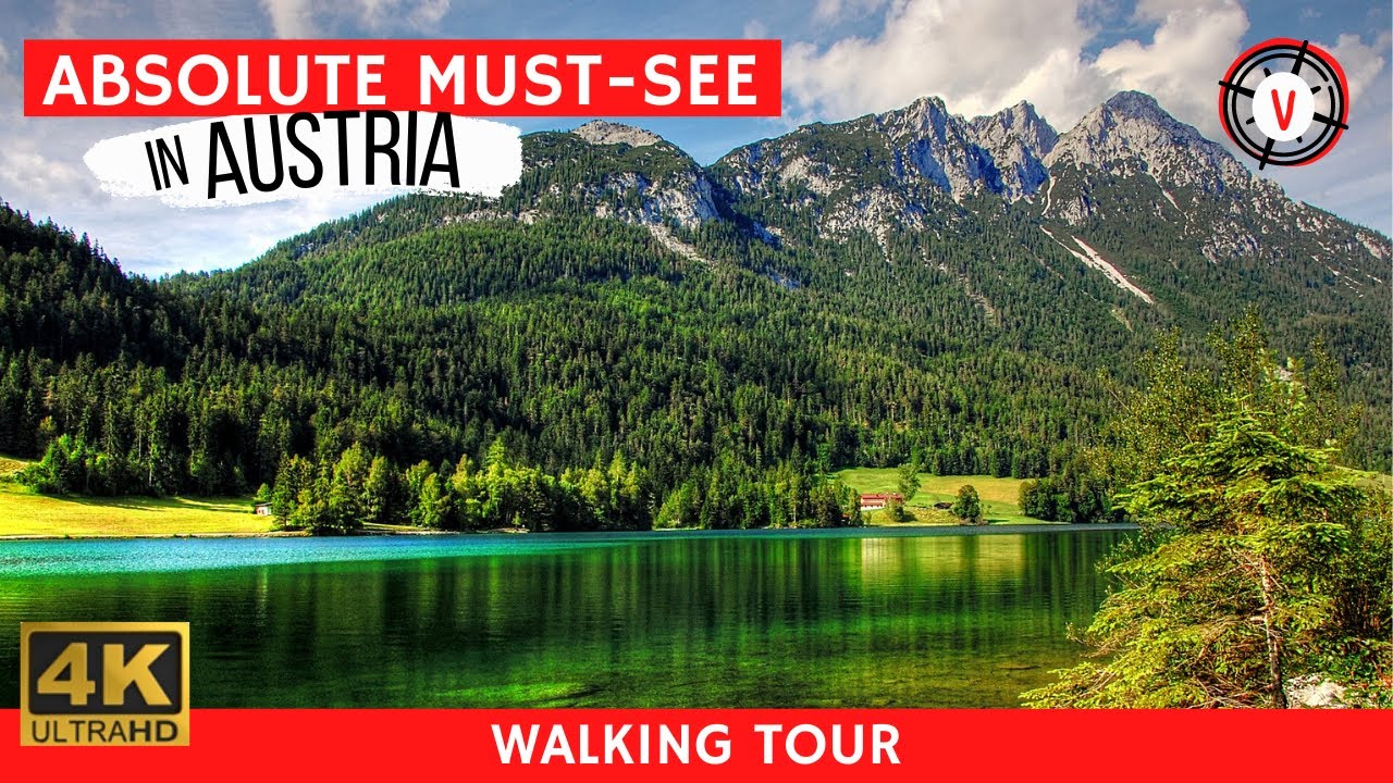 Hintersteiner See 🇦🇹  Wilder Kaiser I Most Beautiful Lake in Tirol (4k 60fps) #ExploreAustria