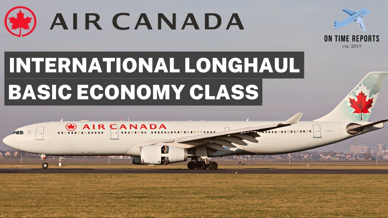 ONLY FLIGHT! AIR CANADA Lyon 🇫🇷 to Montreal 🇨🇦 A330-300 ECONOMY CLASS TRIP REPORT