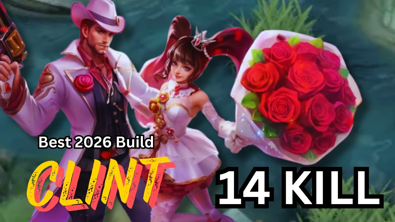 VALENTINE CLINT IS TOO OP 💘🔥 14 KILL ONE SHOT BUILD! (NEW SEASON)